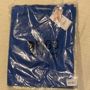 Figs Women’s Scrub Top in Royal Blue